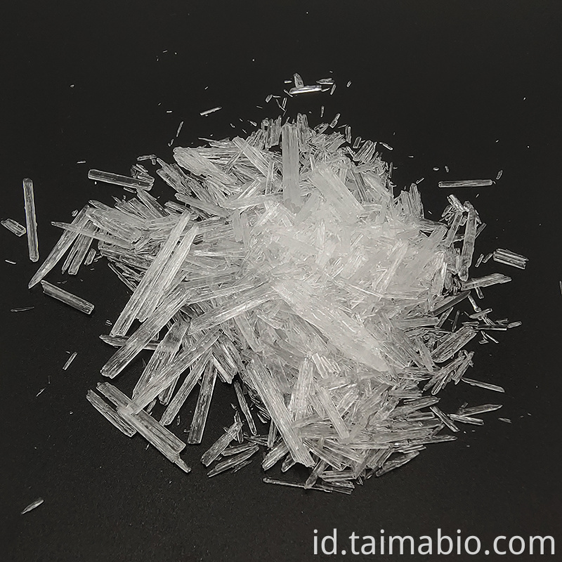 Crystal Menthol Cooling Flavour Mentol Food Grade 99% Mentol Crystal